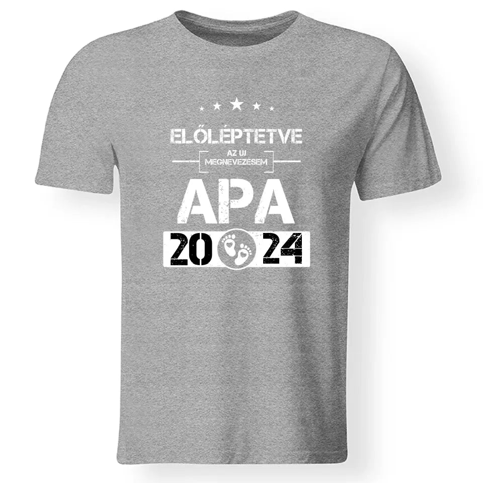 Előléptetve: Apa póló férfiaknak