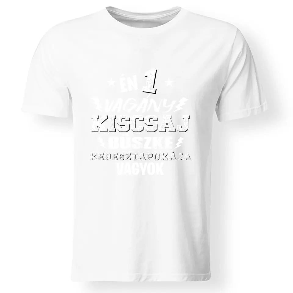 Ajándék keresztapáknak - Egy vagány kiscsaj keresztapukája férfi póló