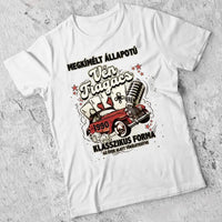 Szülinapi ajándék férfiaknak - Vén tragacs vicces póló férfiaknak