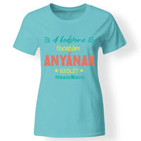 A kedvenc focistám Anyának szólít női póló