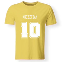 Egyedi mez póló szereszthető névvel és számmal