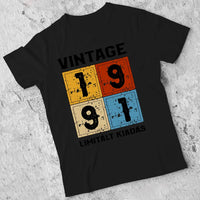 Szülinapi ajándék férfiaknak - Limitált kiadás évszámmal férfi póló