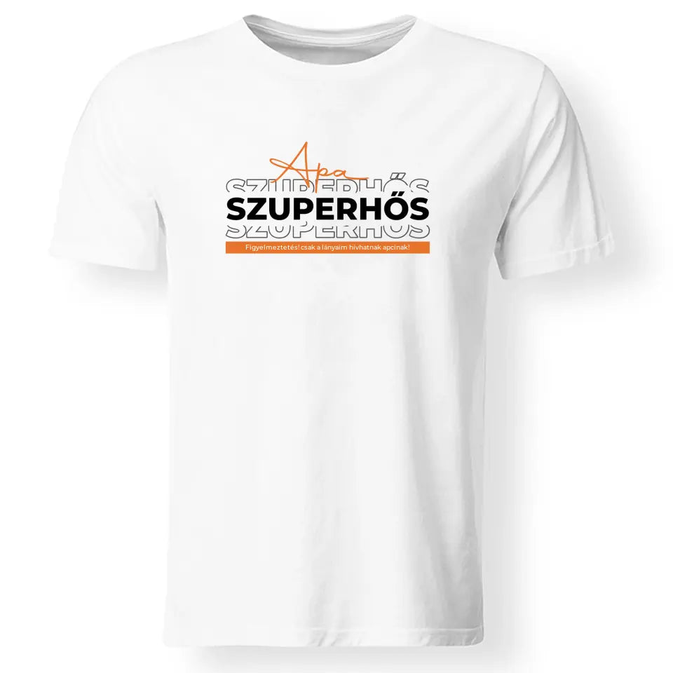 Apa szuperhős férfi póló