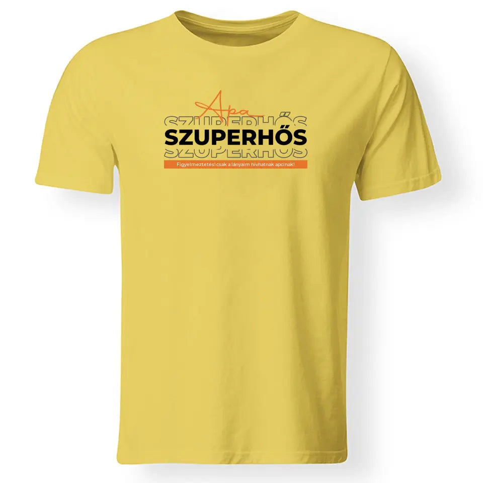 Apa szuperhős férfi póló