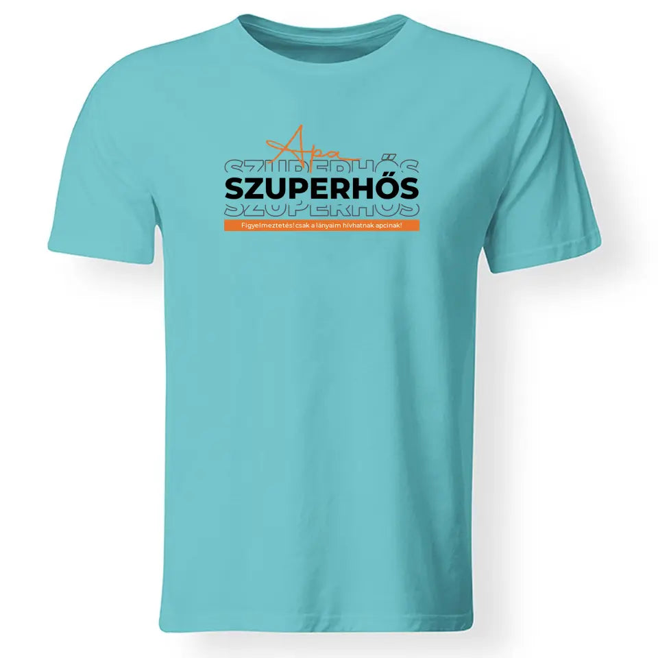 Apa szuperhős férfi póló