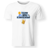 Legjobb apa férfi póló 3 választható rá jellemző tárggyal