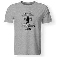 Csak a legjobbak lesznek focisták feliratos póló egyedi névvel