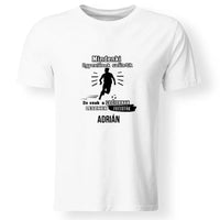 Csak a legjobbak lesznek focisták feliratos póló egyedi névvel