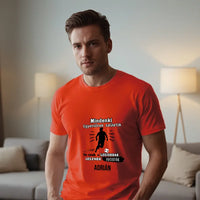 Csak a legjobbak lesznek focisták feliratos póló egyedi névvel