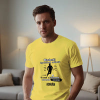 Csak a legjobbak lesznek focisták feliratos póló egyedi névvel