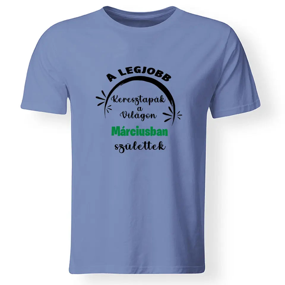 Születésnapi ajándék póló a legjobb Keresztapáknak