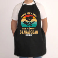 Sose bízz egy vékony szakácsban fekete kötény