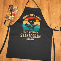 Sose bízz egy vékony szakácsban fekete kötény