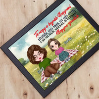 Egyedi ajándék nagynéniknek - Szerkeszthető karakteres Te vagy a legjobb Nagynéni falikép