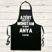 Azért mert azt mondtam fekete kötény