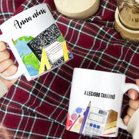 A legjobb tanár egyedi bögre névvel