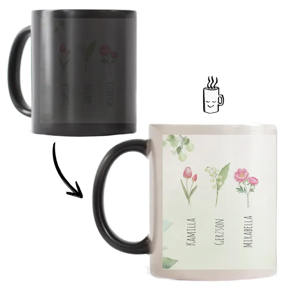 A Mama kertje egyedi neves bögre Nagymamáknak