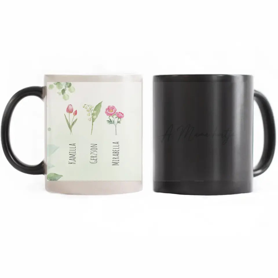 A Mama kertje egyedi neves bögre Nagymamáknak