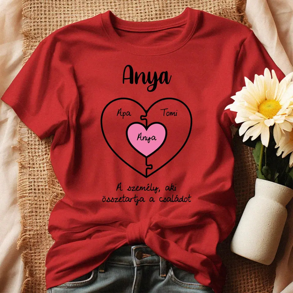 Aki összetart minket női póló