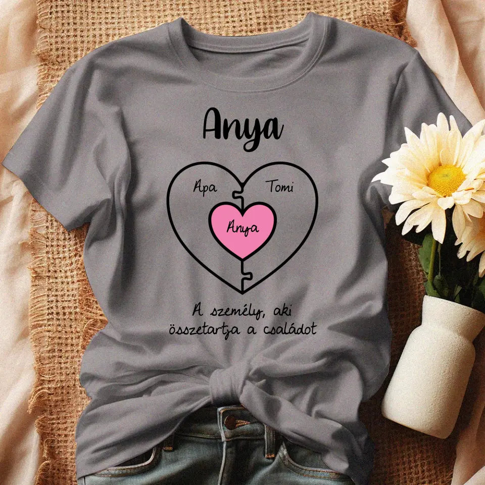 Aki összetart minket női póló