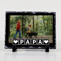 Apák napi egyedi képes gránitlap nagypapáknak