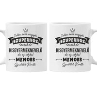 Ajándék bögre pedagógusoknak - Talán nem vagyok szuperhős csak kisgyermeknevelő