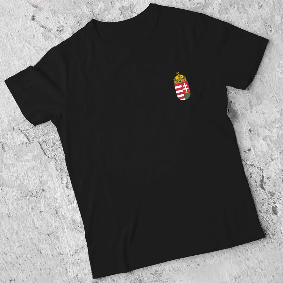 Egyedi magyar mez póló szerkeszthető névvel és számmal