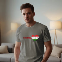 Magyar szív magyar lélek férfi póló szurkolóknak meccsnézős több színben egyedi felirattal