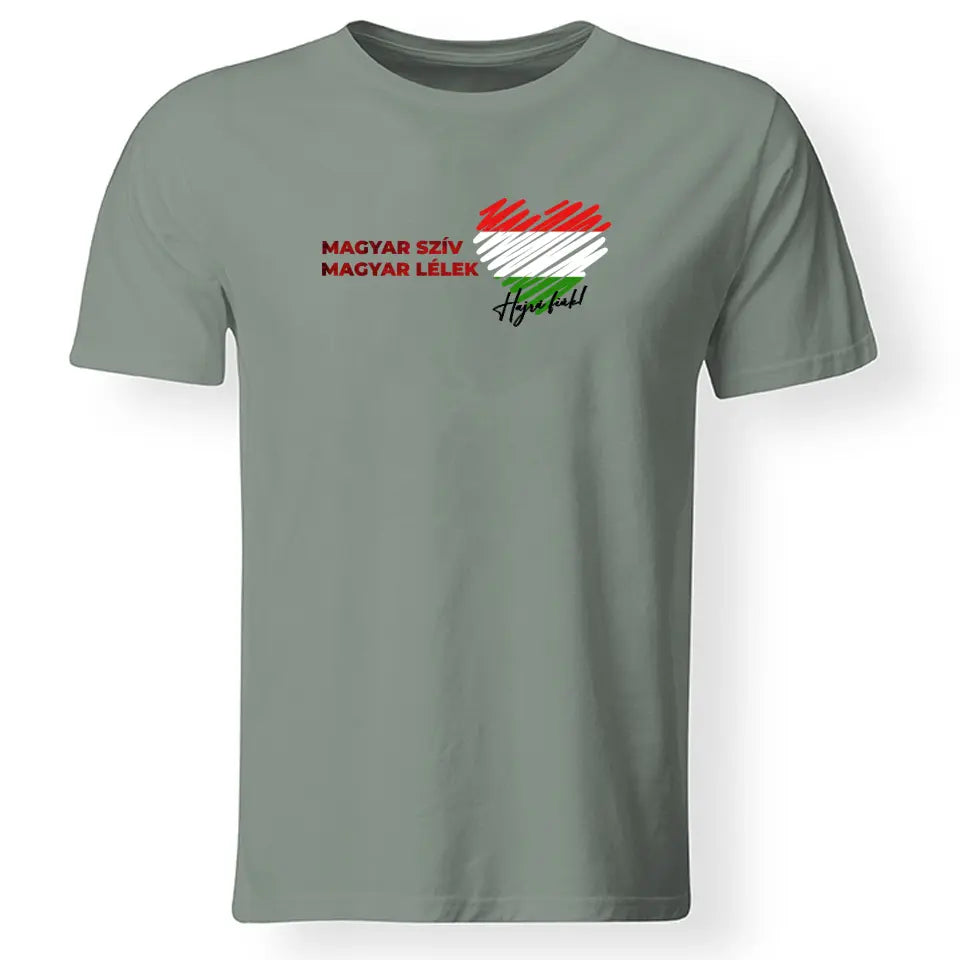 Magyar szív magyar lélek férfi póló
