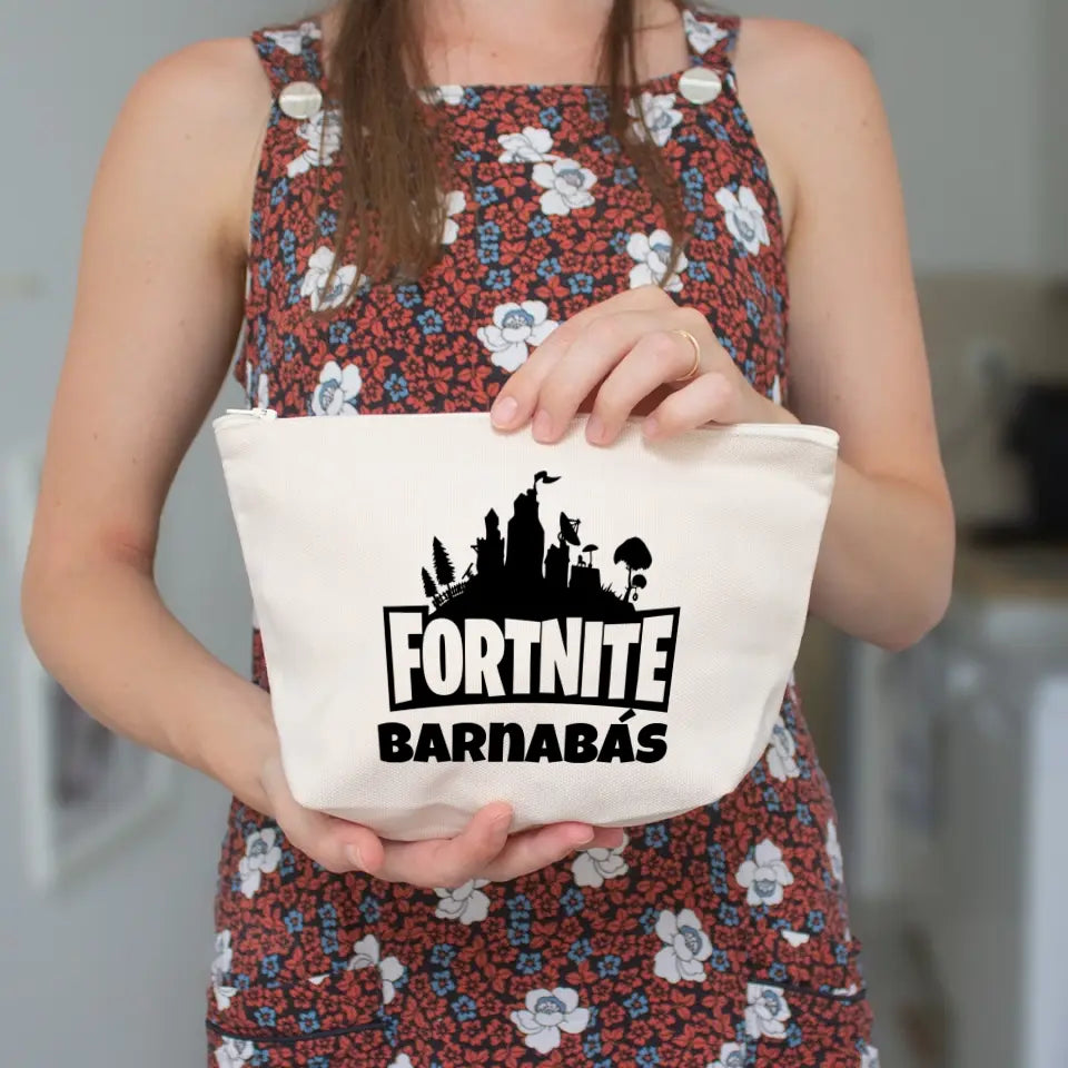 Fortnite mintás piperetáska gyerekeknek