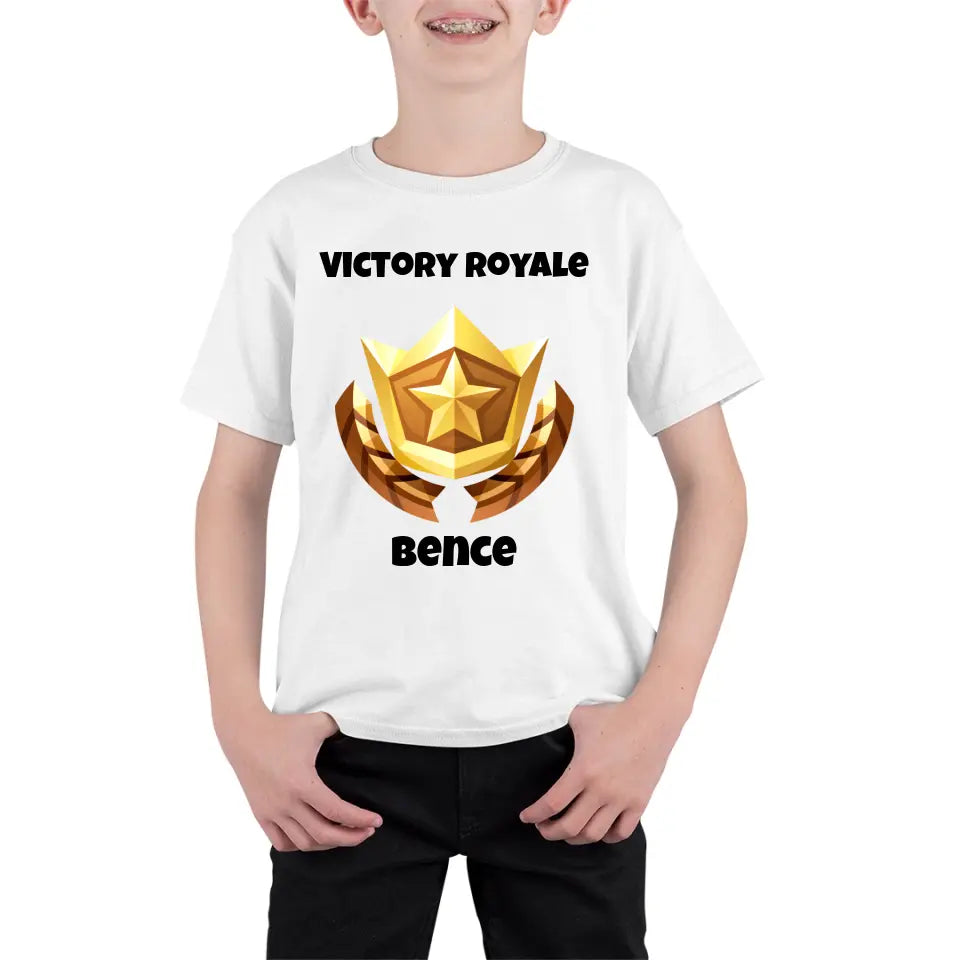 Fortnite Victory póló gyerekeknek