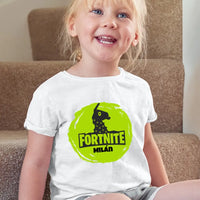 Fortnite láma gyerek póló egyedi névvel