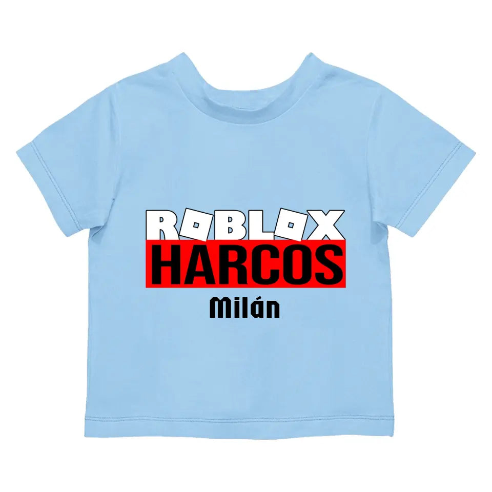 Roblox harcos póló gyerekeknek