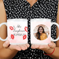 Aláírós ajándék bögre egyedi képpel Lánybúcsúra