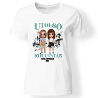 Utolsó Koccintás egyedi női póló - személyre szabható lánybúcsú ajándék legjobb barátnőknek