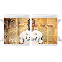 Kylian Mbappé RMCF bögre névvel