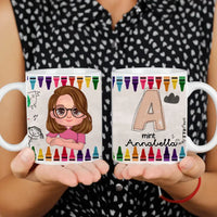 Egyedi ajándék gyerekeknek - személyre szabható kislány és kisfiú gyerek bögre névvel