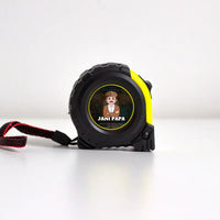 Egyedi mérőszalag szerkeszthető nagypapa karakterrel