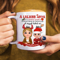 A tökéletes karácsonyi ajándékot kerestem bögre Anya fia karakterekkel