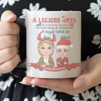 A tökéletes karácsonyi ajándékot kerestem bögre Anya fia karakterekkel