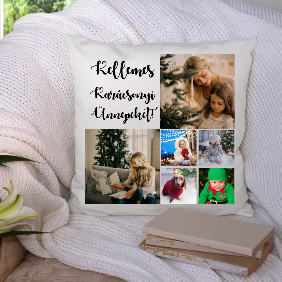 Karácsonyi párna 6 képpel
