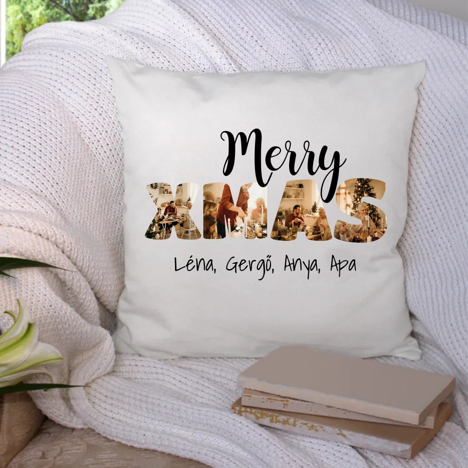 Karácsonyi XMAS párna