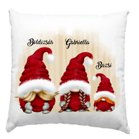 Családi manós párna