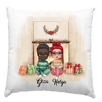 Karácsonyi páros párna