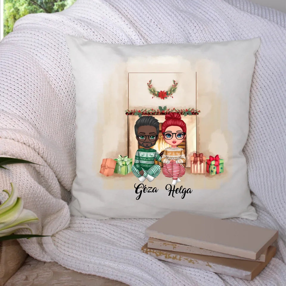 Karácsonyi páros párna