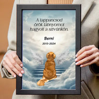 Örök tappancsnyom falikép 