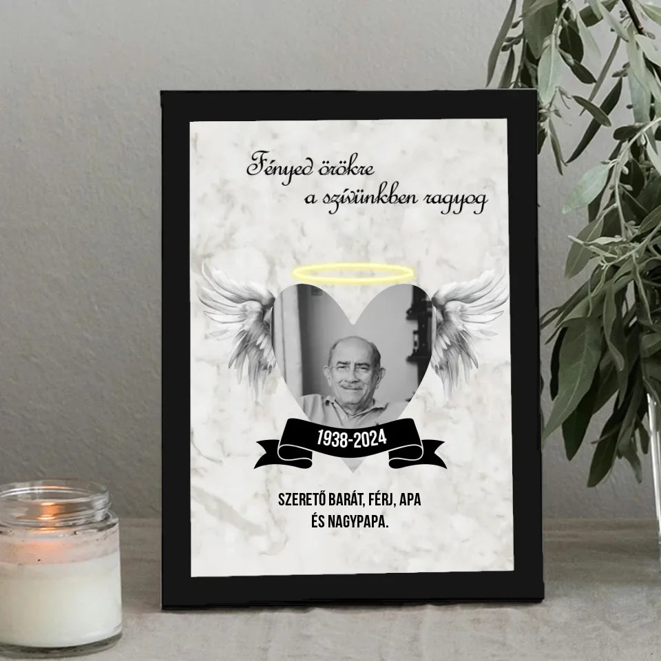 Fényed örökre ragyog falikép