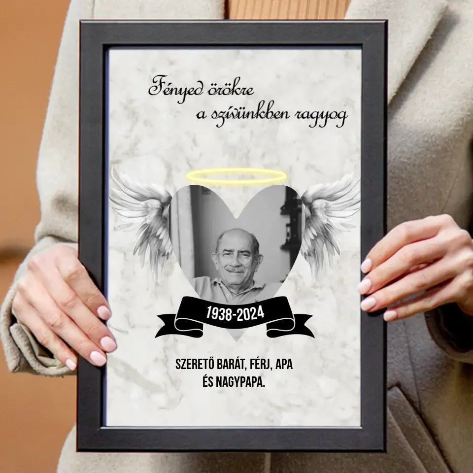 Fényed örökre ragyog falikép