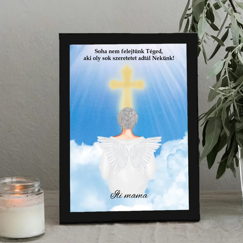 Soha nem felejtünk falikép választható karakterrel