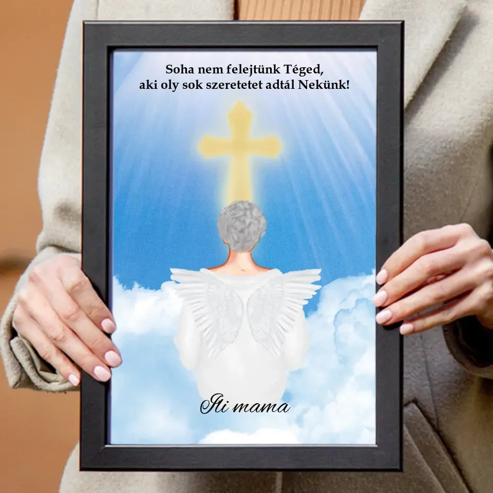 Soha nem felejtünk falikép választható karakterrel